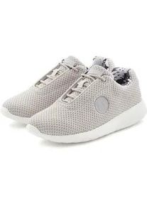 Sneaker Lascana ACTIVE "Halbschuh, Turnschuhe", Damen, Gr. 37, grau (hellgrau), Obermaterial: 100% Textilmaterial. Decksohle: 100% Textilmaterial. Futter: 100% Textilmaterial. Laufsohle: 100% Synthetik, unifarben, Basic, Schuhe Sneaker, mit atmungsaktivem Mesh-Obermaterial, herausnehmbare Innensohle, Topseller