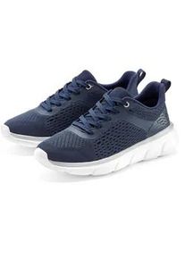 Sneaker John Devin "Schn&uuml;rschuh, Halbschuh, Freizeitschuh, Schn&uuml;rhalbschuh, Turnschuh", Herren, Gr. 43, blau (marine), Obermaterial: 80% Textilmaterial, 20% Lederimitat. Decksohle: 100% Textilmaterial. Futter: 100% Textilmaterial. Laufsohle: 100% Synthetik, unifarben, Schuhe Sneaker, im sportiven Look mit ultraleichter Sohle Unisex VEGAN