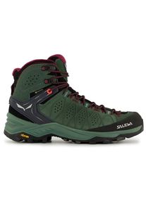 Wanderschuhe Salewa Alp Trainer 2 Mid GTX Damen (Gr 42 |grün |wasserdicht)