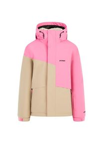 Protest Prtelodia Snowjacket Skijacke Kinder (Gr 140 |rosa/beige |wasserdicht)