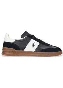 Polo Ralph Lauren f&uuml;r Herren. 809956119001 Heritage Area Lederschuhe schwarz (45), Wohnung, Schn&uuml;rsenkel, L&auml;ssig