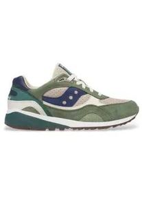 Saucony f&uuml;r Herren. S70945-2 Schuhe Shasow 5000 gr&uuml;n (42), Leder, Wohnung, Schn&uuml;rsenkel, L&auml;ssig