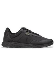 BOSS f&uuml;r Herren. 50536481 Schuhe Titanium Runn schwarz (43), Wohnung, Schn&uuml;rsenkel, Sportlich