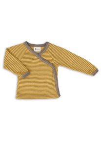 Engel Wickelshirt Langarm Merinoshirt Kinder (Gr 74/80 |beige)
