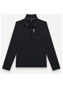 Colmar Originals Fleecepullover Colmar Active Ladies Sweatshirt 9334 Damen (Gr L |schwarz/wei&szlig;)