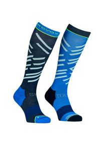 Ortovox Ski Tour Long Socks Skisocken Men (Gr 45-47 |blau)