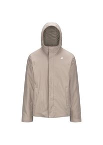 K-way Jacko Twill Marmotta Winterjacke Herren (Gr XL |grau |wasserdicht)