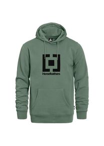 Hoodie Horsefeathers Leader Sweatshirt Cotton Herren (Gr L |oliv)