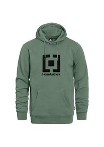 Hoodie Horsefeathers Leader Sweatshirt Cotton Herren (Gr S |oliv)