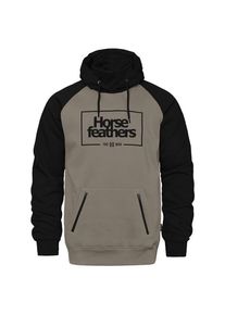Skijacke Horsefeathers Sherman Sweatshirt Herren (Gr L |grau/schwarz)