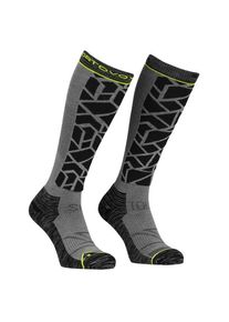 Ortovox Ski Tour Comp Long Socks Skisocken Herren (Gr 45-47 |grau/schwarz)