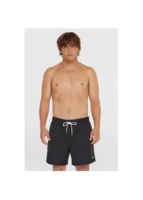 O`Neill Badeshorts O'NEILL "O'NEILL VERT 16'' SWIMSHORTS", Herren, Gr. S, N-Gr, schwarz (schwarz out), Obermaterial: 100% Polyamid, Badehosen Badeshorts