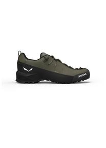 Approachschuhe Salewa Wildfire Leather 2 GTX Herren (Gr 44,5 |schwarz |wasserdicht)
