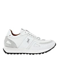 BILLIONAIRE Low-Top Sneaker - L&auml;ufer &Amp Crocco Gepr&auml;gt - Gr. 45 (EU) - in Wei&szlig; - f&uuml;r Damen