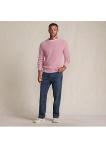 LANDS' END Stretch-Denim Jeans, Classic Fit, Herren,  Blau, Baumwoll-Mischung, by Lands' End