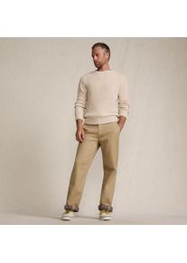 LANDS' END Gef&uuml;tterte Chino mit Komfortbund f&uuml;r Herren, Herren, size: regular, Beige, Elasthan/Baumwoll-Mischung, by Lands' End