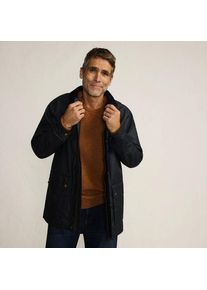 LANDS' END Wachsjacke, Herren,  Blau, Baumwolle/Polyester, by Lands' End