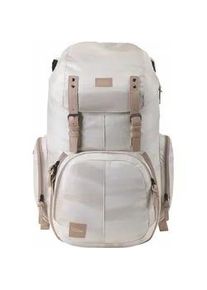 Laptoprucksack Nitro "Weekender", Kinder, Gr. B/H/T: 30cm x 55cm x 23cm, beige (dune), Rucks&auml;cke Laptoprucksack, Reiserucksack mit Laptopfach, Schulrucksack, Wanderrucksack