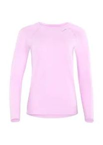 Langarmshirt WINSHAPE "AET118LS", Damen, Gr. M, rosa (lavender rose), 85% Polyester, 15% Elasthan, Rundhals, Shirts Langarmshirt, Functional Light and Soft Long Sleeve Top