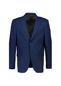 Anzugsakko LINDBERGH "Sakko Modern Fit", Herren, Gr. 32, blau (dk blau mel), Obermaterial: 67% Polyester, 28% Viskose, 5% Elasthan; Futter: 98% Polyester, 2% Elasthan, Sakkos