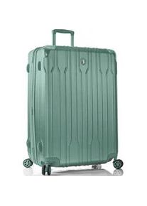 Hartschalen-Trolley Heys "Xtrak, in verschiedenen Farben und Gr&ouml;&szlig;en", Gr. B/H/T: 53cm x 76cm x 30cm 127 l, gr&uuml;n (midnight gr&uuml;n), Polycarbonat-Verbundwerkstoff, festlich, Koffer, Heys x Joachim Llambi Handgep&auml;ck-Koffer TSA Schloss Volumenerweiterung