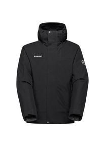 Mammut Treeline Hardshell Thermo Hooded Jacket Winterjacke Herren (Gr XXL |schwarz |wasserdicht)
