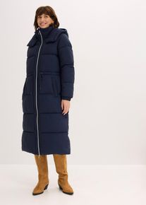 bonprix Wasserabweisender Steppmantel, blau, Gr.38, Wasserabweisender Steppmantel