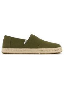 Toms Shoes TOMS Alpargata Rope 2.0 Sneaker Herren Alltag (Gr 45 |oliv/beige)