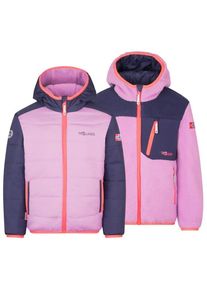Trollkids Sandvika Turnover Jacket Fleecejacke Kinder Wandern (Gr 98 |rosa)