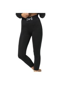 Lange Unterhose super.natural Tundra 175 Tight 3/4 Damen (Gr L |schwarz)
