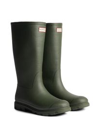Gummistiefel Hunter Boots Downpour Tall Insulated Boot (Gr 40,5 |oliv/schwarz |wasserdicht)
