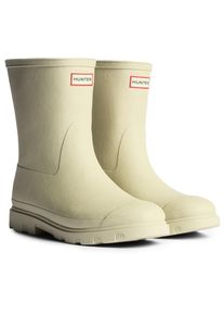 Hunter Boots Downpour Short Insulated Boot Gummistiefel (Gr 40,5 |beige |wasserdicht)