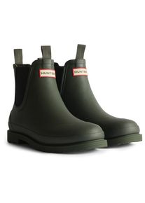 Gummistiefel Hunter Boots Elements Chelsea Insulated Boot Herren (Gr 42 |schwarz/oliv |wasserdicht)
