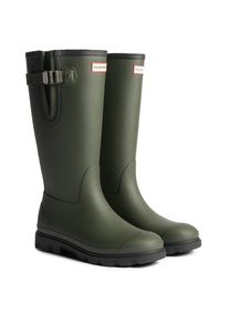 Gummistiefel Hunter Boots Field Downpour Adjustable Boot Neo Line (Gr 45,5 |oliv |wasserdicht)