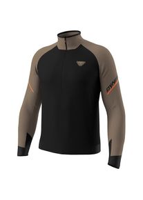 Dynafit Alpine L/S 1/2 Zip Tee Longsleeve Herren (Gr XL |schwarz)