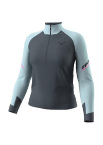 Dynafit Alpine L/S 1/2 Zip Tee Longsleeve Damen (Gr L |blau)