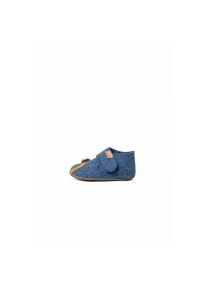 Living Kitzb&uuml;hel H&uuml;ttenschuhe Living Kitzb&uuml;hel Lutz L&ouml;we Klettschuh Kinder (Gr 25 |blau)