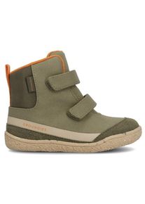 Barfußschuhe Groundies Ottawa Kinder (Gr 26 |khaki /orange |wasserdicht)