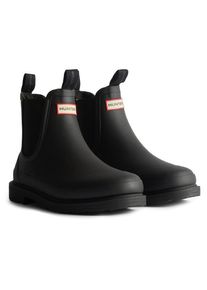 Hunter Boots Elements Chelsea Insulated Boot Gummistiefel Damen (Gr 40,5 |schwarz |wasserdicht)