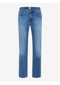 Brax Herren Five-Pocket-Hose Style COOPER MID BLUE USED, denim blau, Gr. 33/32