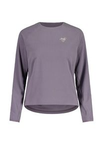 maloja NimoneM. Fleecepullover Damen Alltag (Gr M |grau/rosa)