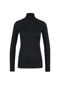Stoic Merino240 BengtSt Half Zip Merinounterwäsche Damen (Gr M |schwarz)