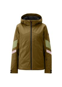 Ziener Taraina Skijacke Damen Ski (Gr 34 |braun |wasserdicht)