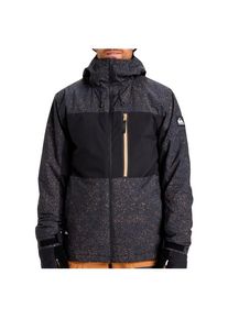Quiksilver Sycamore Printed Jacket Skijacke Herren (Gr M |grau/schwarz |wasserdicht)