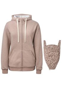 Mamalila Sweat-Tragejacke London Sweat- & Trainingsjacke Damen (Gr XL |braun)