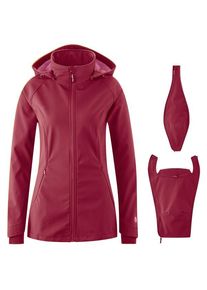 Mamalila Softshell-Tragejacke Allrounder Fit Softshelljacke Women (Gr M |rot)