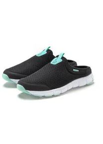 Sneaker Lascana, Damen, Gr. 42, schwarz, Obermaterial: 100% Textilmaterial. Decksohle: 100% Textilmaterial. Futter: 100% Textilmaterial. Laufsohle: 100% Synthetik, unifarben, Basic, Schuhe Sneaker, Halbschuh, Freizeitschuh, Sabot, Clogs aus leichtem Mesh-Material