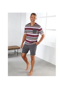 Schlafhose, Herren, Gr. 60/62, Normalgr&ouml;&szlig;en, grau (anthrazit), 100% Baumwolle, unifarben, Hosen Schlafhose