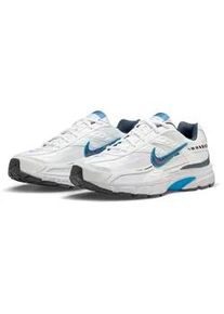 Sneaker Nike SPORTSWEAR "INITIATOR", Herren, Gr. 47, summit wei&szlig;, deep ocean, wei&szlig;, laser blau, Leder, Textil, Schuhe Sneaker