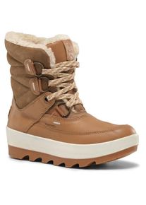 Kamik Celeste Mid Winterschuhe Damen Reisen (Gr 39,5 |braun/beige |wasserdicht)